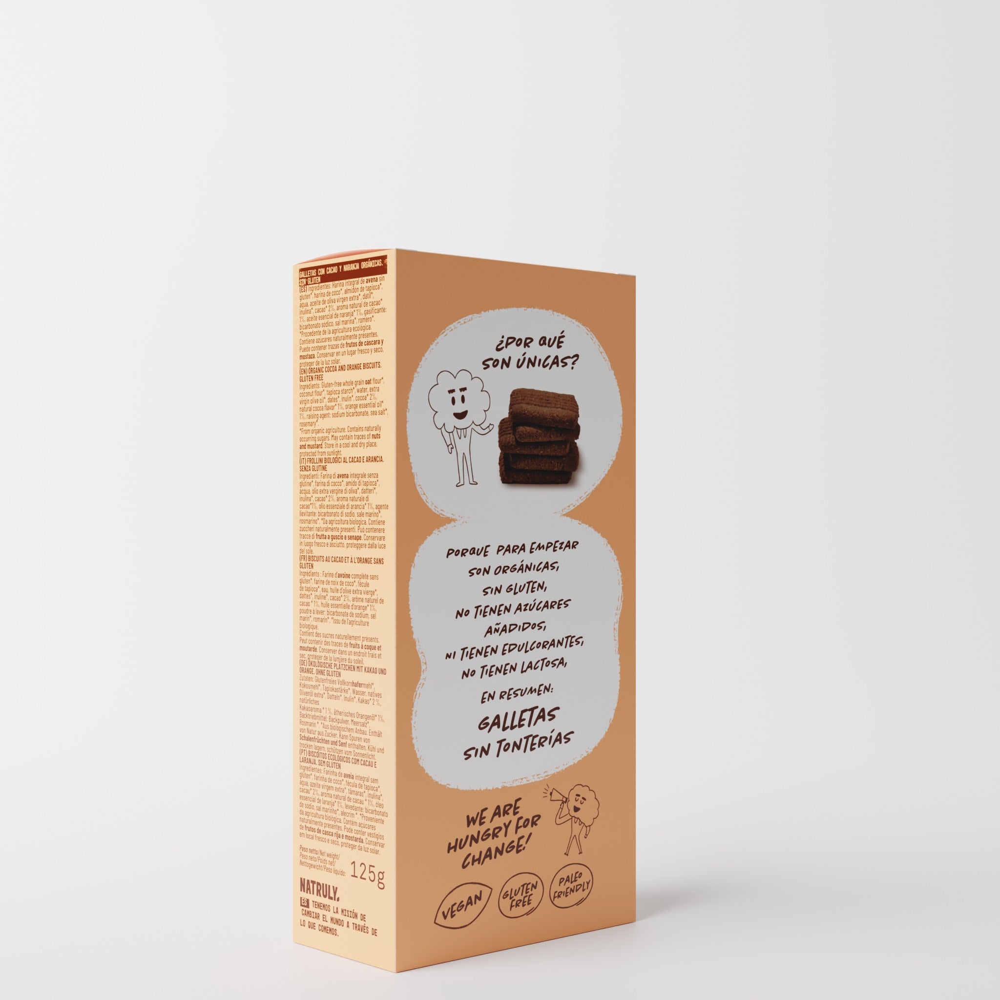 Galletas Cacao y Naranja | BIO | 125g