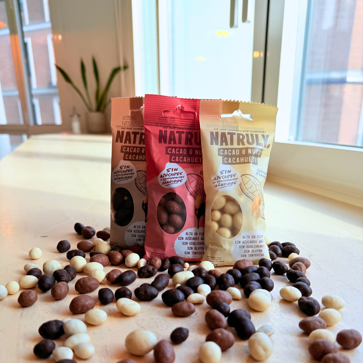 Pack Cacao & Nuts Chocolate Blanco | 3 x 50g