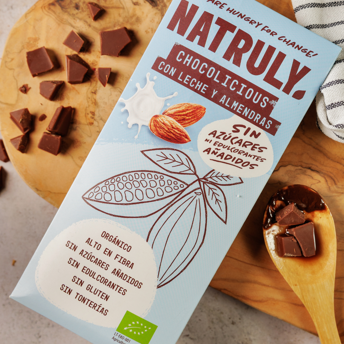 Cioccolato BIO - Latte e Mandorle | 85 g