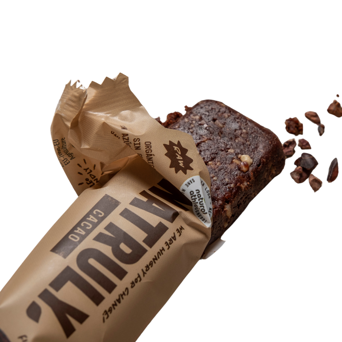 Pack 4x Barrita Raw BIO- Cacao | 4 x 40g