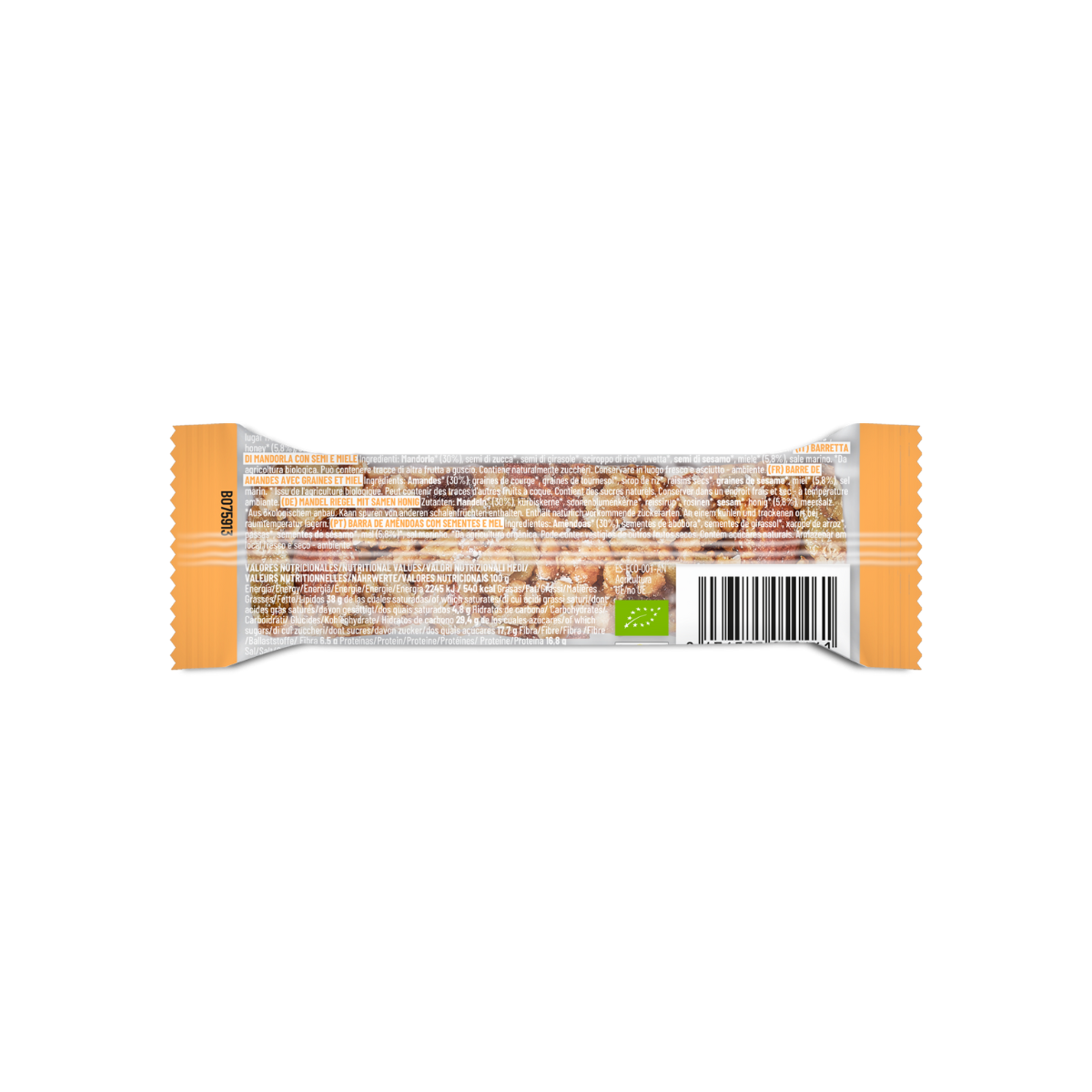 Crunchy Nuts Bar | PACK 2 units 40 g