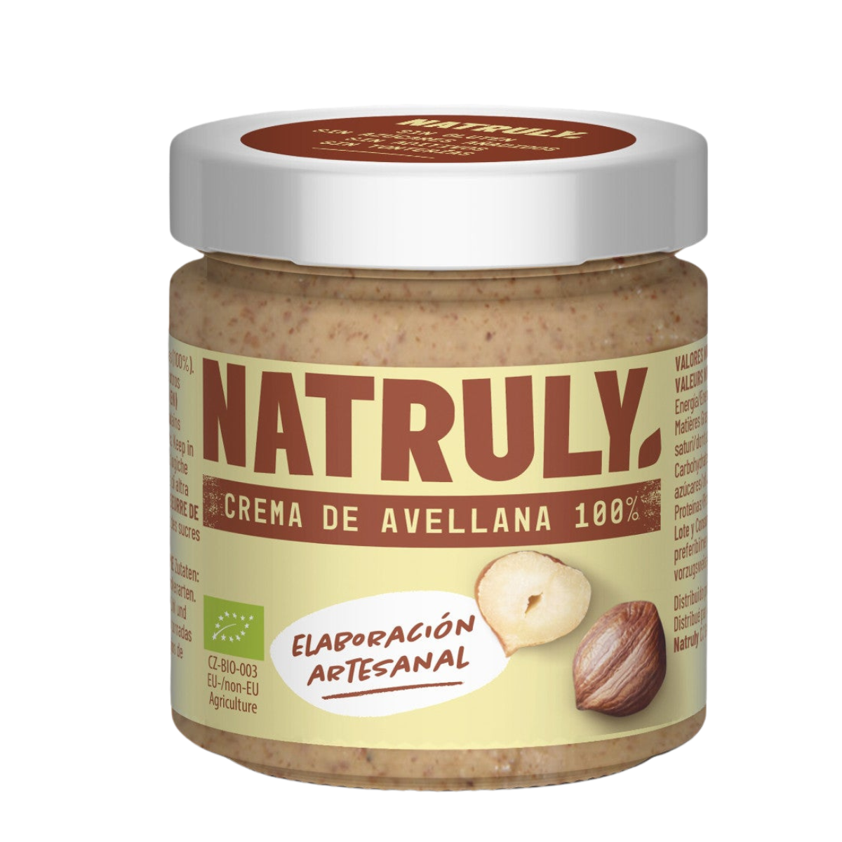 Crema de Avellanas 100% Pack 2 | BIO 200gr