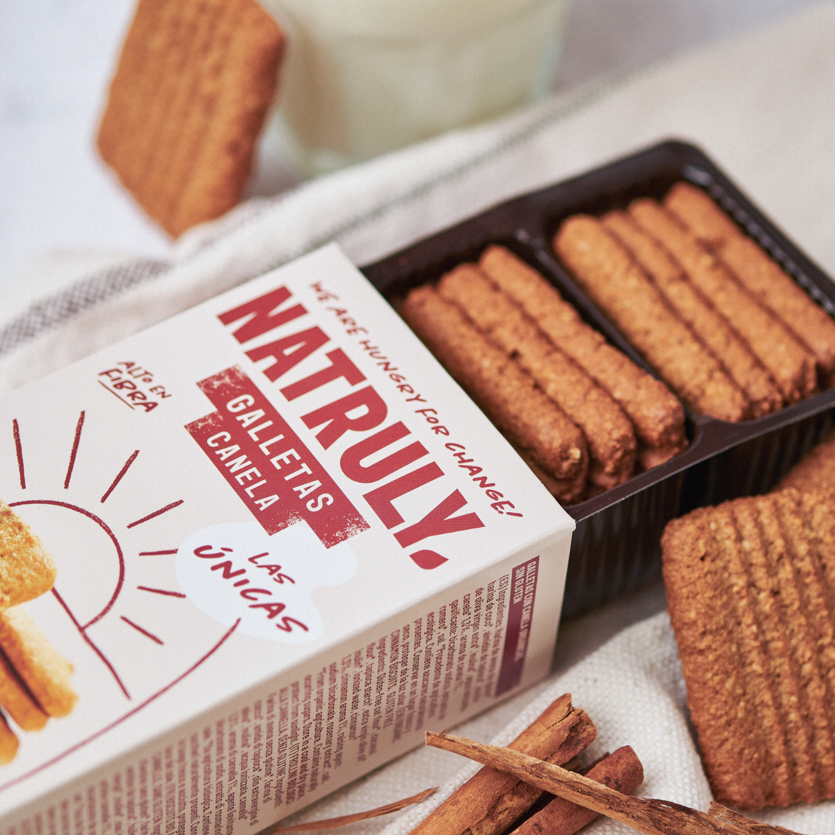 Galletas BIO - Pack Canela y Cacao | 2 x 125g