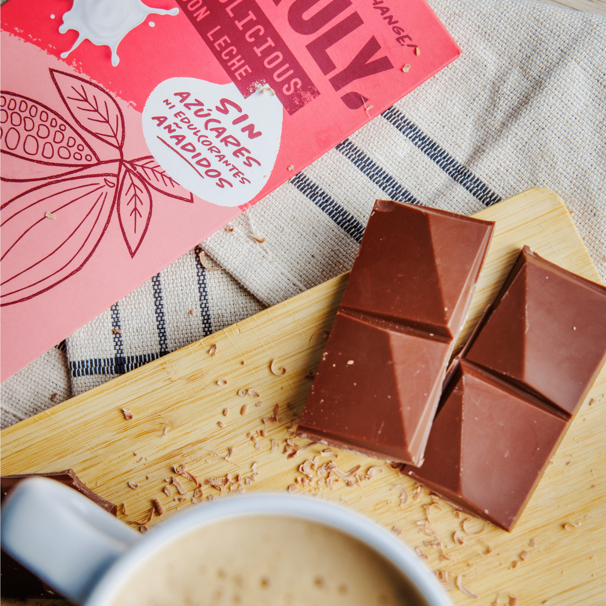 Chocolicious PACK 6: 3 al Latte + 3 Fondente 72% | 6 x 85g