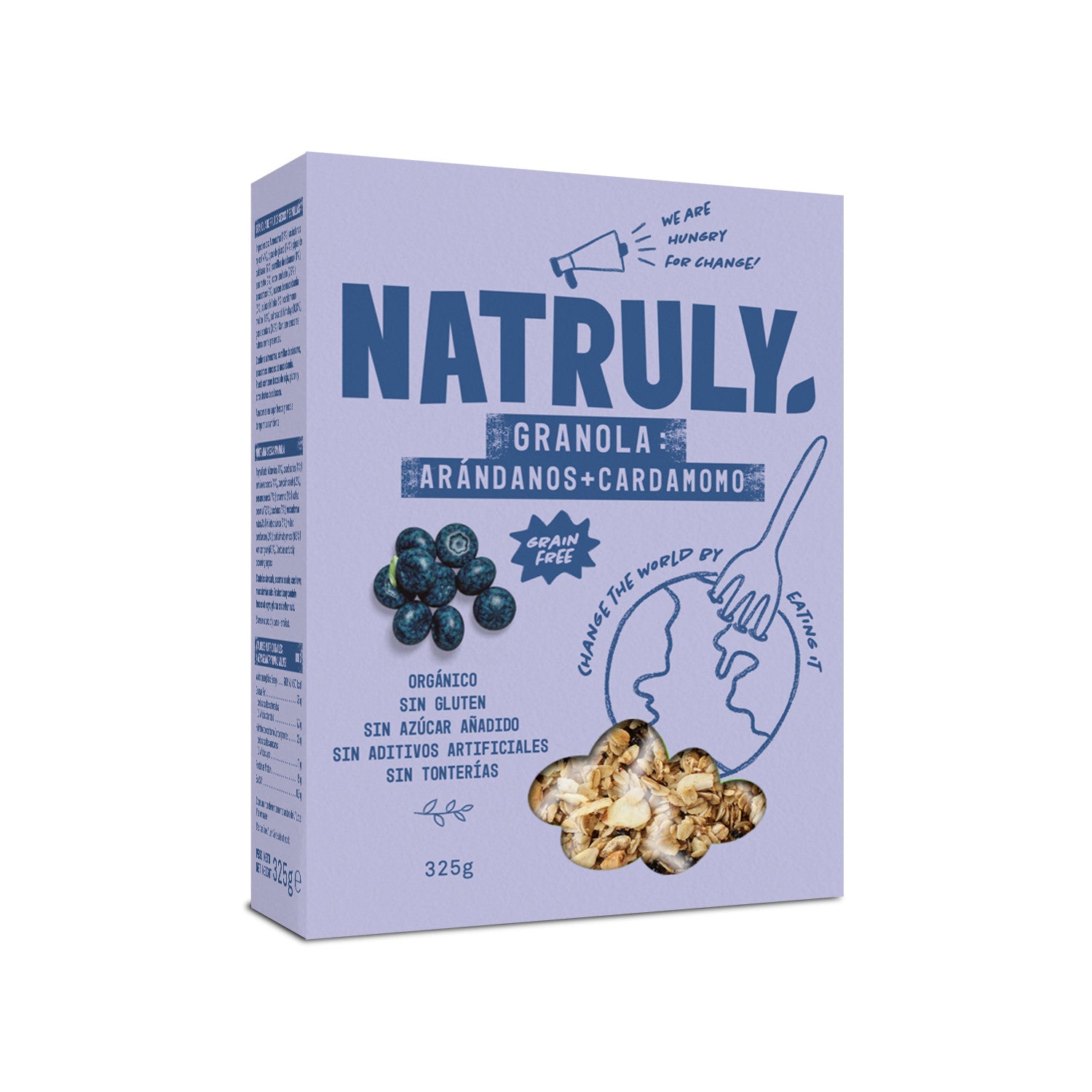 Grain Free Blueberry and Cardamom Granola | BIO | 325g