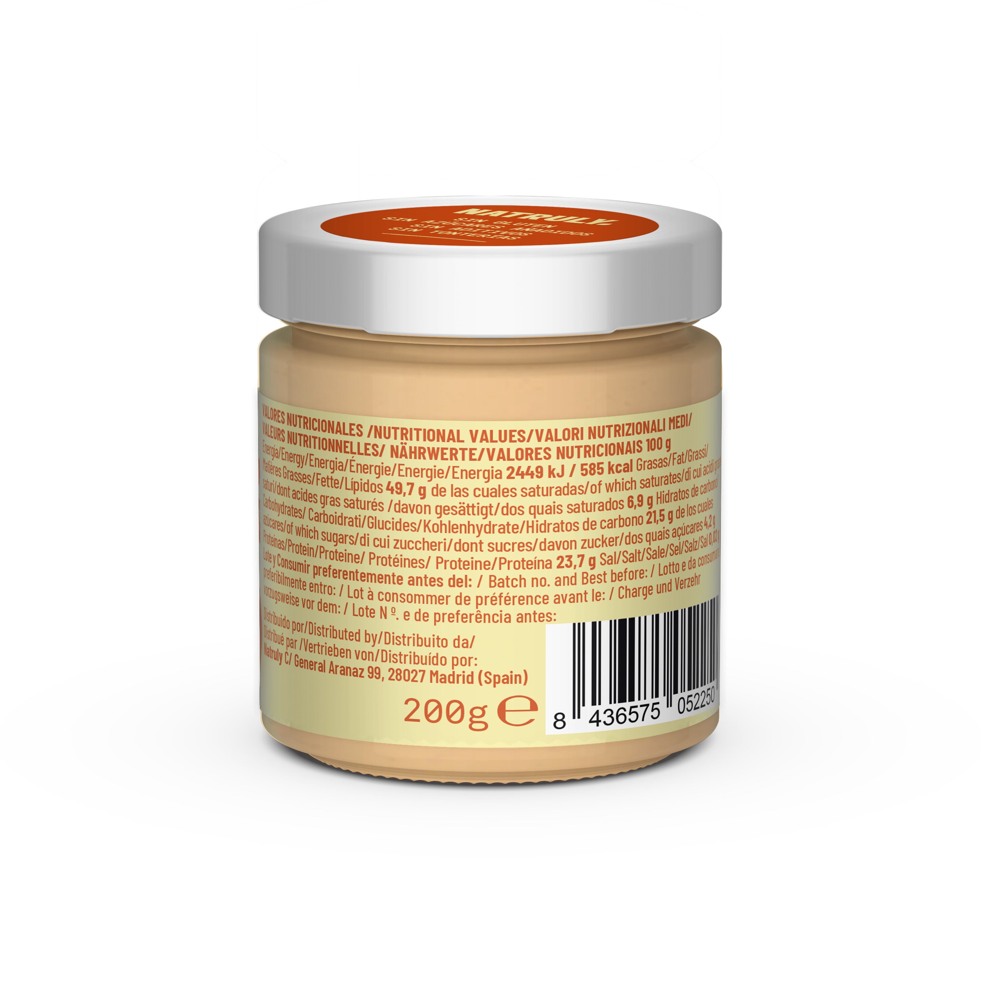 100% Peanut Butter | ORGANIC 200gr