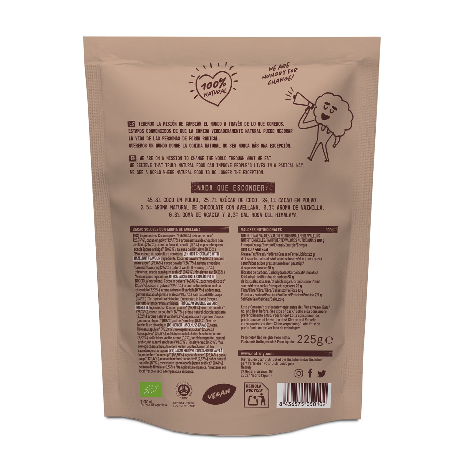 Cacao Soluble BIO Pack | 2 x 225G