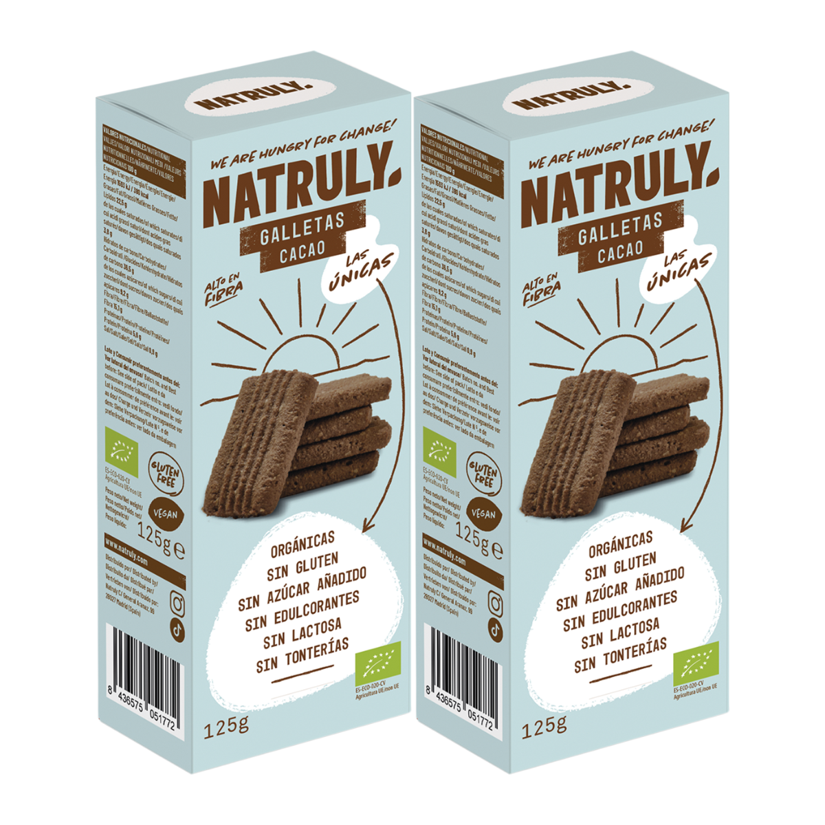 Galletas de Cacao Pack | BIO | 2 x 125g