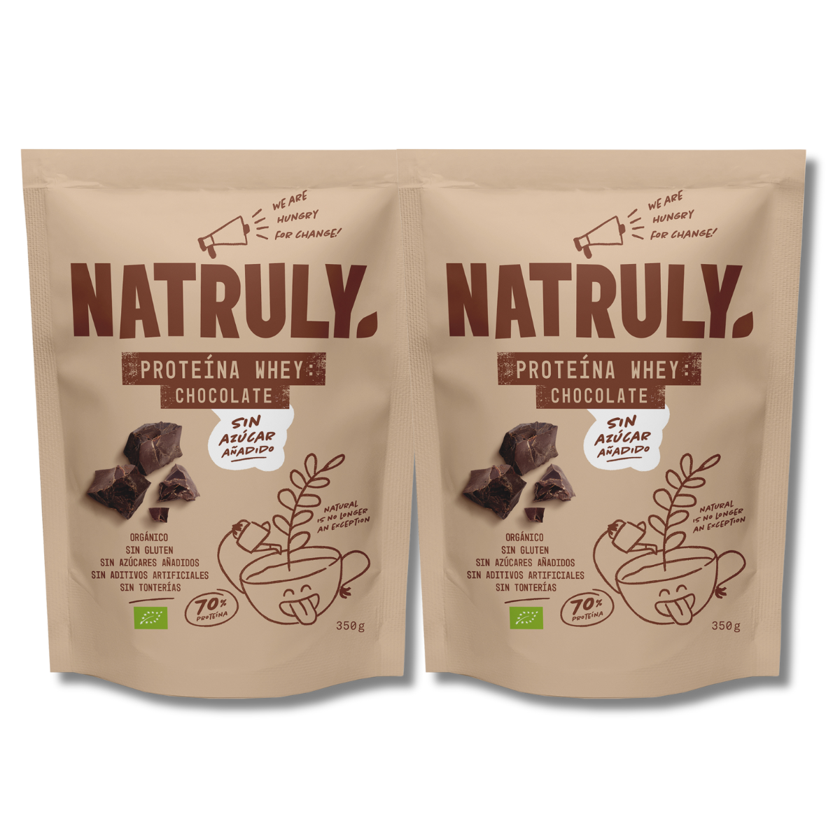 Proteína Whey BIO Pack - Chocolate | 2 x 350G