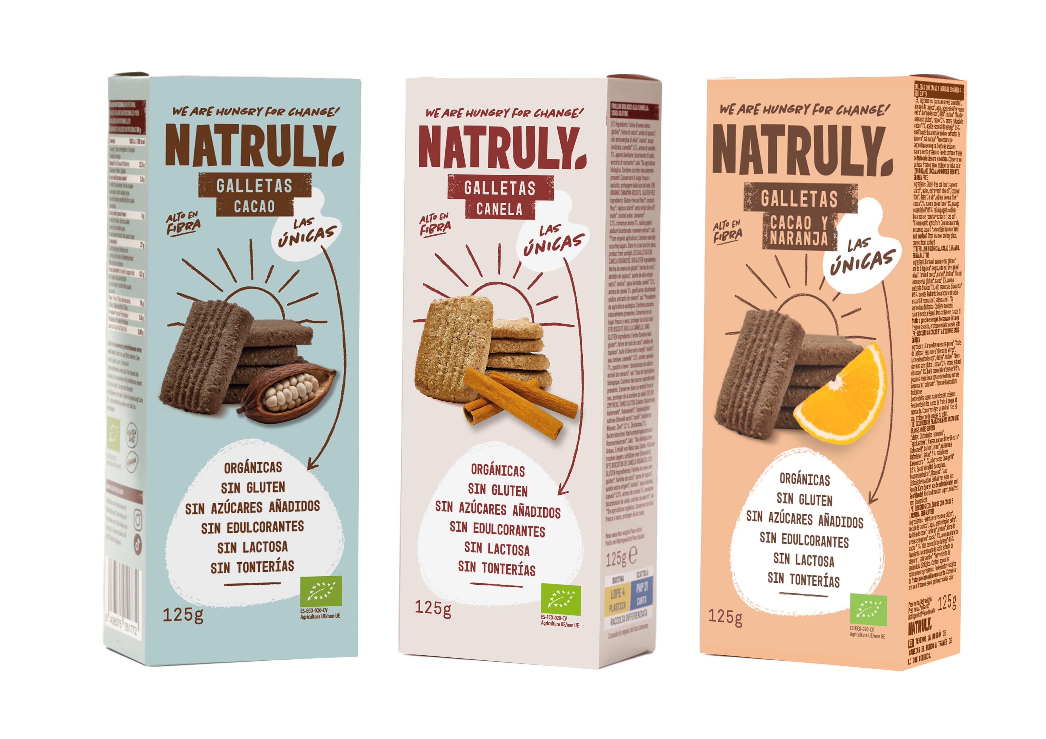 Galletas Pack Cacao - Canela - Cacao&Naranja | BIO | 3 x 125gr